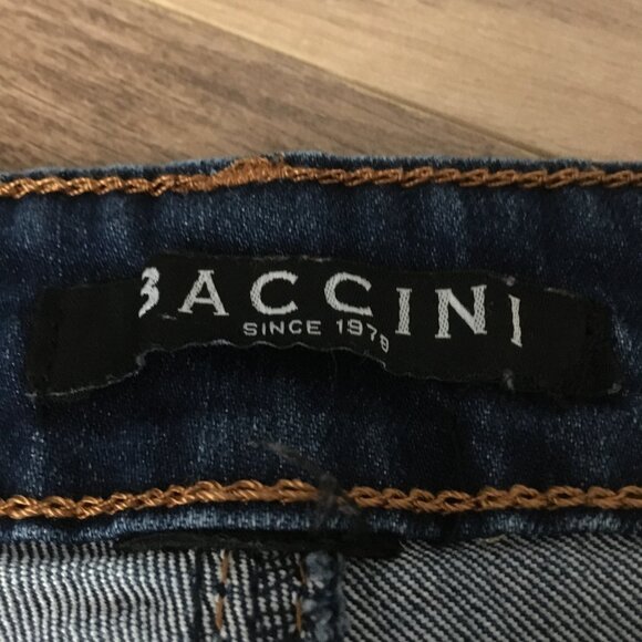 Baccini Dark Blue Women's Denim Jeans 20W - Picture 4 of 10